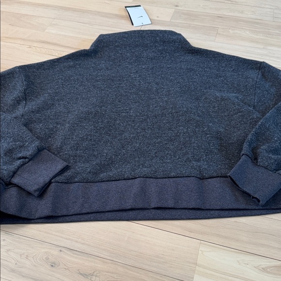 Nike Therma-FIT-Center Swoosh Women's Mock-Neck Training Top Sweatshirt-New-M - Picture 7 of 7